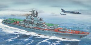 Trumpeter PKTM05207 Soviet Navy USSR Minsk/Kiev Aircraft Carrier (ship) - 1:550 Scale