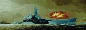 Trumpeter PKTM05303 US Navy USS North Carolina BB-55 Battleship - 1:350 Scale