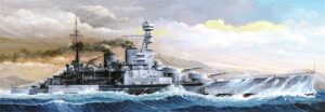 Trumpeter PKTM05312 British Royal Navy HMS Repulse British Battlecruiser (ship) - 1:350 Scale