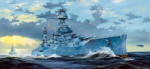 Trumpeter PKTM05340 US Navy USS Texas BB-35 Battleship - 1:350 Scale