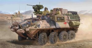 Trumpeter PKTM05535 Australian Army ASLAV-PC Phase 3 Armoured Personnel Carrier - 1:35 Scale