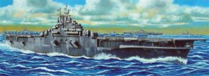 Trumpeter PKTM05604 US Navy USS Franklin CV-13 Aircraft Carrier (ship) - 1:350 Scale