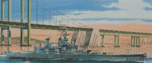 Trumpeter PKTM05702 US Navy USS New Jersey BB-62 (1983) Battleship - 1:700 Scale