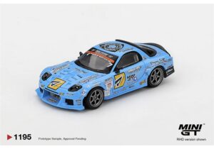 MiniGT MGT01195-R Mazda RX-7 RE-Amemiya 2025 D1GP (RHD) - 1:64 Scale