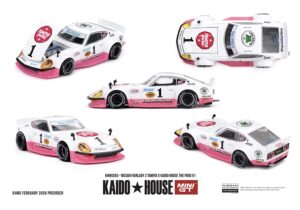 MiniGT MGTKHMG263 Nissan Fairlady Z Tamiya X Kaido House The Frog V1 - 1:64 Scale