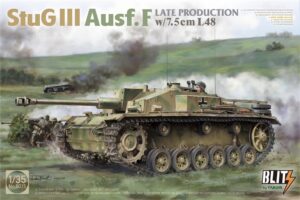 Takom PKTAK08015 German Army StuG III Ausf F Late WWII Assault Gun w/ 7.5cm L48 - 1:35 Scale