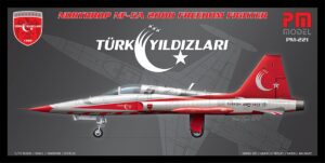 PM PKPM221 Northrop NF-5A 'Türk Yıldızları' (Turkish Stars) Aerobatic Team - 1:72 Scale