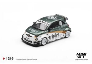MiniGT MGT01216-R Abarth 595 LB-Works TY Edition (RHD) - 1:64 Scale