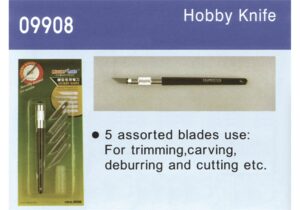 Trumpeter PKTM09908 Hobby Knife (5 assorted blades) - Misc Gauge