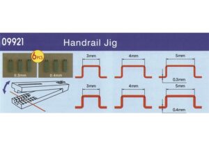 Trumpeter PKTM09921 Handrail Jigs (6 sizes) - Misc Gauge