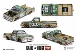 MiniGT MGTKHMG267 Chevrolet Silverado Kaido Intimidator V2 - 1:64 Scale