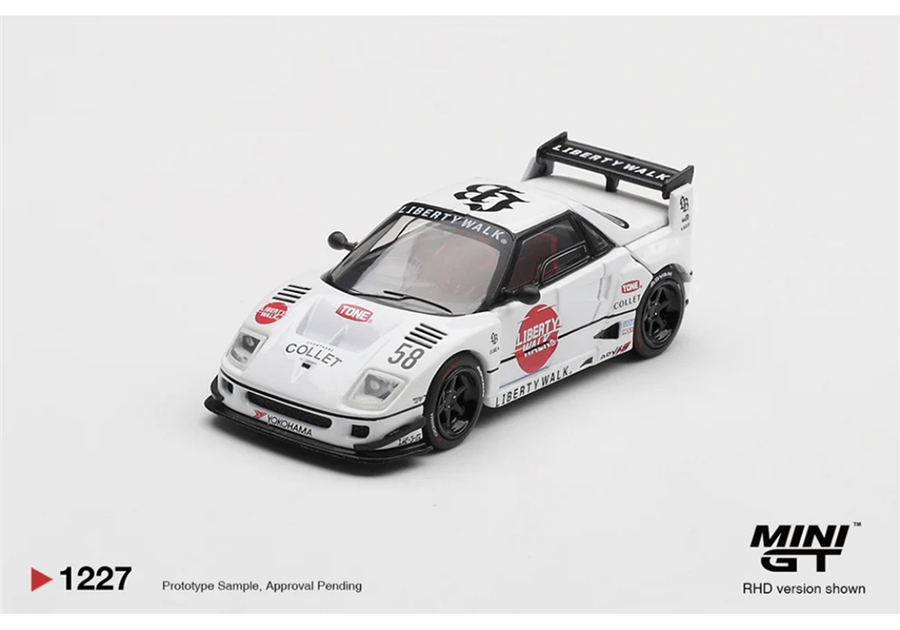 MiniGT MGT01227-R Mazda AZ-1 Liberty Walk LB40 LB-Hinomaru (RHD) - 1:64 Scale