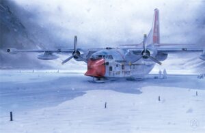 Roden PKROD065 US Air Force Fairchild C-123J Provider Military Transport Aircraft - 1:72 Scale