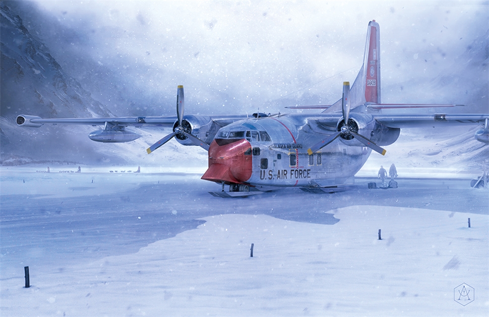 Roden PKROD065 US Air Force Fairchild C-123J Provider Military Transport Aircraft - 1:72 Scale