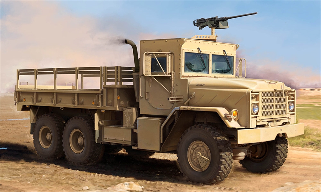 I Love Kit PKLK63559 US Army M923 5-ton 6×6 Cargo Truck w/ Armoured Cab - 1:35 Scale