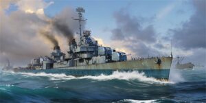 I Love Kit PKLK65310 US Navy USS The Sullivans DD-537 Fletcher-Class Destroyer - 1:350 Scale