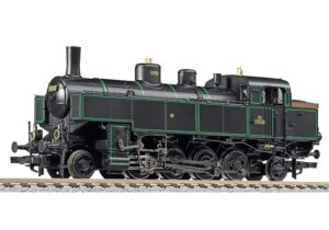 Liliput L131407 Steam Locomotive Class 378, Round Chimney, 378.04, BBÖ, Ep.II - HO Gauge