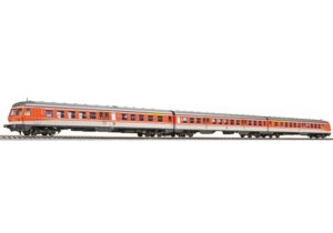 Liliput L133167 3-car Diesel Railcar Class 614/914, DB AG Orange & Grey, Ep.V - HO Gauge