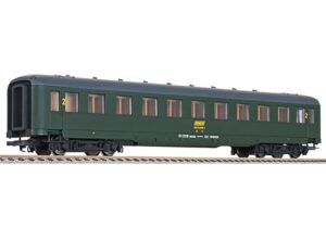 Liliput L334593 Passenger Coach, 2nd Class, 50 87 29-20 007-3, SNCF Green, Ep.IV - HO Gauge