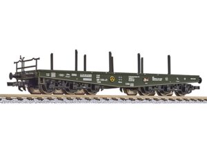 Liliput L235748 6-Axle Heavy Duty Transport Wagon Type Sammp, DB/Army, Ep.IV - HO Gauge