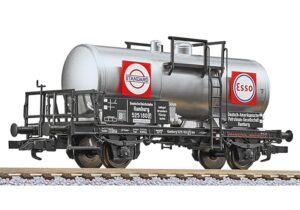 Liliput L235356 Tank Wagon, DRB/'STANDARD/ESSO' Silver, Ep.II - HO Gauge