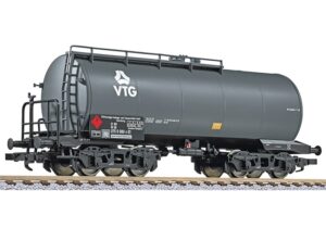 Liliput L235986 Bogie Tank Wagon, DB/'VTG' Grey, Ep.IV - HO Gauge
