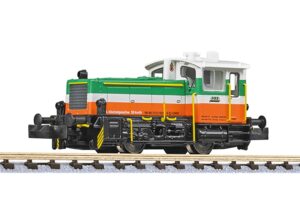 Liliput L162607 Diesel Shunter Class 332, No. 10, DHE Green, Orange & White, EP.VI - N Gauge