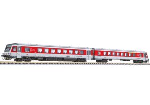 Liliput L163204 2-car Diesel Railcar Class 628/928, DB AG 'Sylt Shuttle plus', Ep.VI - N Gauge