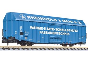 Liliput L265813 High Capacity Wagon Type Hbbks (Medium), DB/'RHEINHOLD & MAHLA', Ep.IV - N Gauge