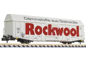 Liliput L265814 High Capacity Wagon Type Hbbks (Medium), DB/'Rockwool', Ep.IV - N Gauge