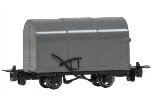 NG Thomas 77312 Gun Powder Wagon - Grey - OO9 Gauge
