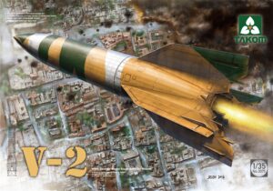 Takom PKTAK02075 German V-2 Single-Stage Ballistic Missile - 1:35 Scale