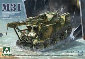 Takom PKTAK02088 US Army M31 Tank Recovery Vehicle - 1:35 Scale