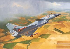 Trumpeter PKTM01651 Chinese J-10B Fighter - 1:72 Scale