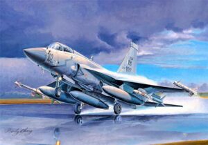 Trumpeter PKTM01657 FC-1 Fierce Dragon (Pakistani JF-17 Thunder) - 1:72 Scale