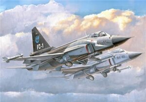 Trumpeter PKTM01658 FC-1 Fierce Dragon (01/03 Prototype) - 1:72 Scale