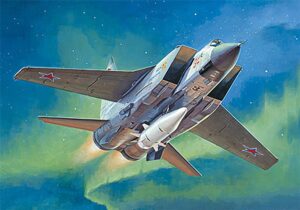 Trumpeter PKTM01697 MiG-31BM w/KH-47M2 - 1:72 Scale