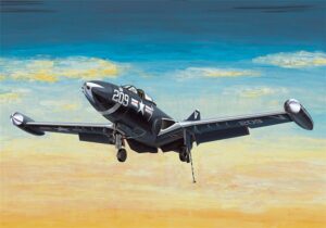 Trumpeter PKTM02832 F9F-2 US Navy Panther - 1:48 Scale