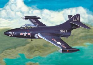 Trumpeter PKTM02833 F9F-2P US Navy Panther - 1:48 Scale