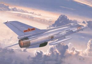 Trumpeter PKTM02860 J-7B Fighter - 1:48 Scale