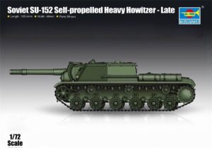 Trumpeter PKTM07130 Soviet Su-152 Self-propelled Howitzer Late - 1:72 Scale