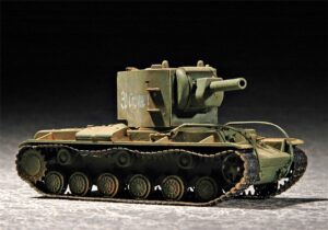 Trumpeter PKTM07235 KV-2 Russian Tank - 1:72 Scale