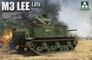 Takom PKTAK02087 US Army M3 Lee Late Medium Tank - 1:35 Scale