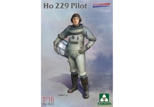 Takom PKTAK01023 German Air Force Horten Ho 229 Pilot Limited Edition Figure - 1:16 Scale