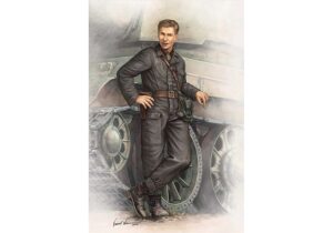 Trumpeter PKTM00701 Soviet Army WWII Tank Crewman 1942 V1 Figure - 1:16 Scale