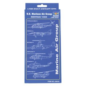 Trumpeter PKTM06639 US Marine Corps Aircraft (6 Types  2 Ea) - 1:350 Scale