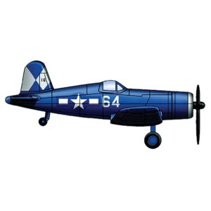 Trumpeter PKTM06209 US F4U Corsair (Qty 6) Aircraft Accessory Pack - 1:350 Scale