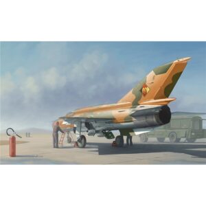 Trumpeter PKTM02863 MiG-21MF Fishbed J Fighter Aircraft - 1:48 Scale