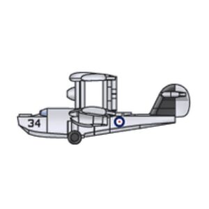 Trumpeter PKTM06251 British Walrus (Qty 6) Aircraft Accessory Pack - 1:350 Scale