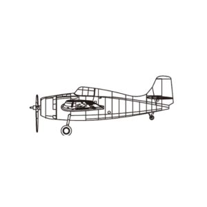 Trumpeter PKTM04205 US F4F Wildcat (Qty 5) Aircraft Accessory Pack - 1:200 Scale